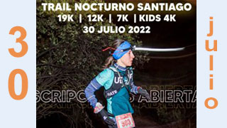 Trail Running Santiago Nocturno 2022